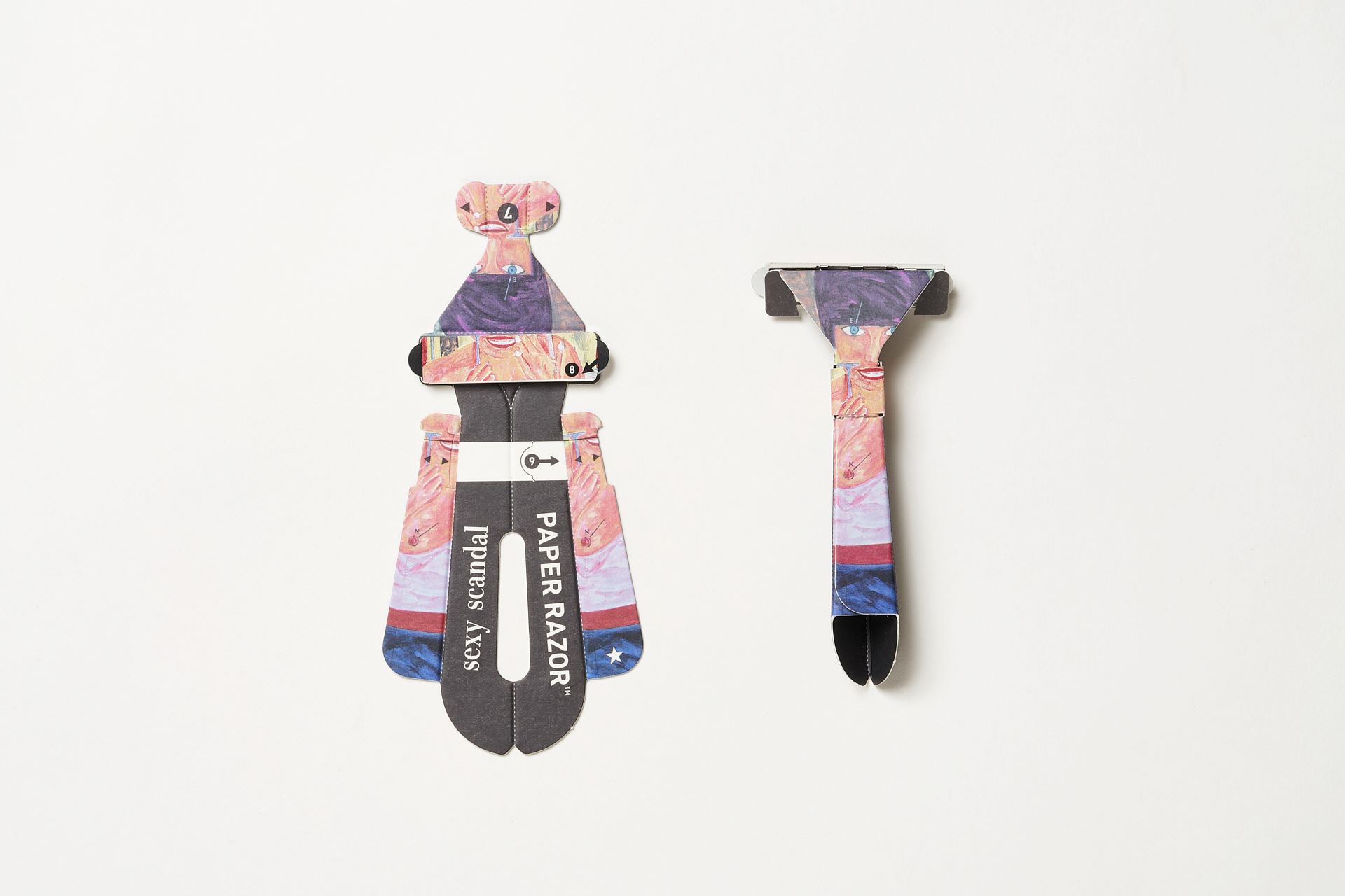 紙カミソリ × 横尾忠則 アーティストコラボレーションシリーズ