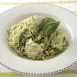 イカのジェノベーゼそうめん